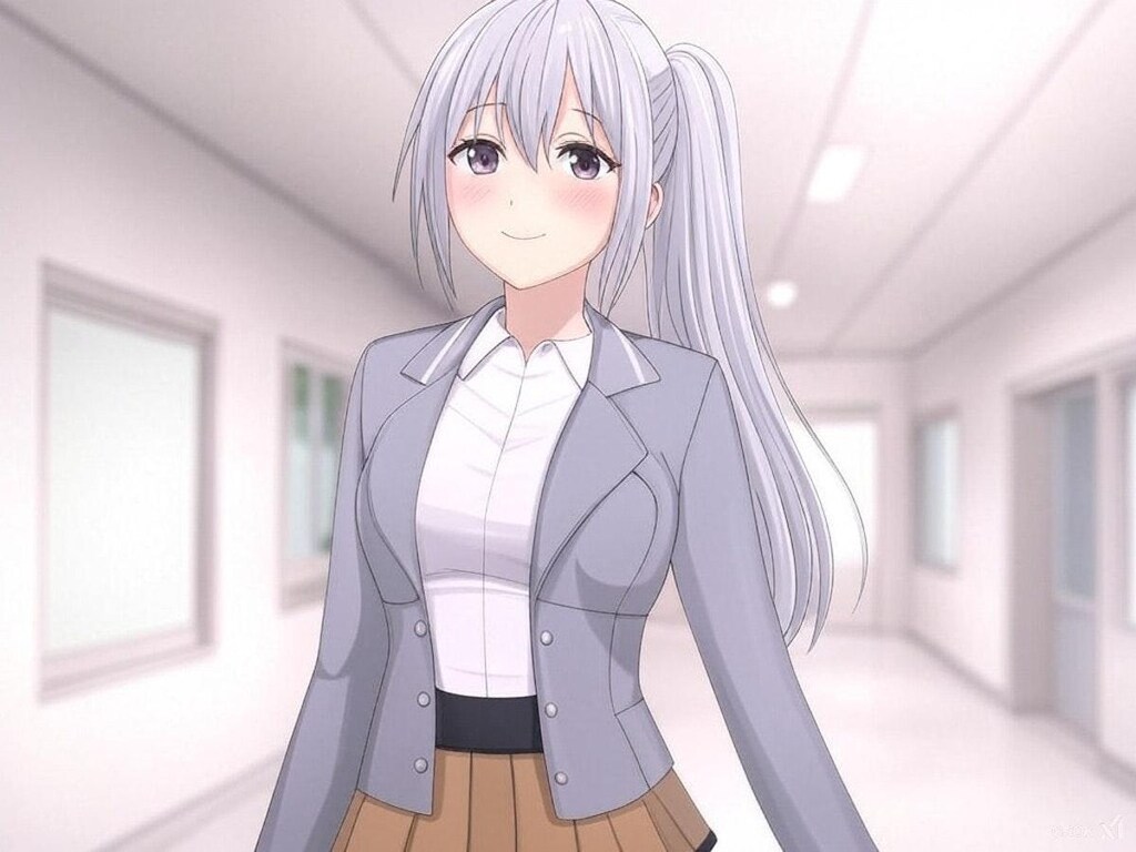 春を待ち望むJK