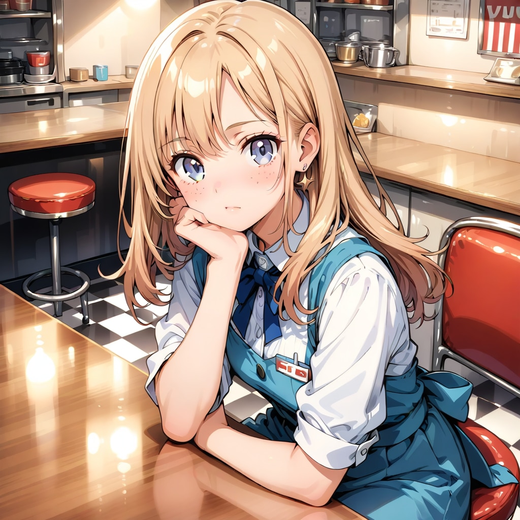 ダイナー(LARIMAR) | の人気AIイラスト・グラビア