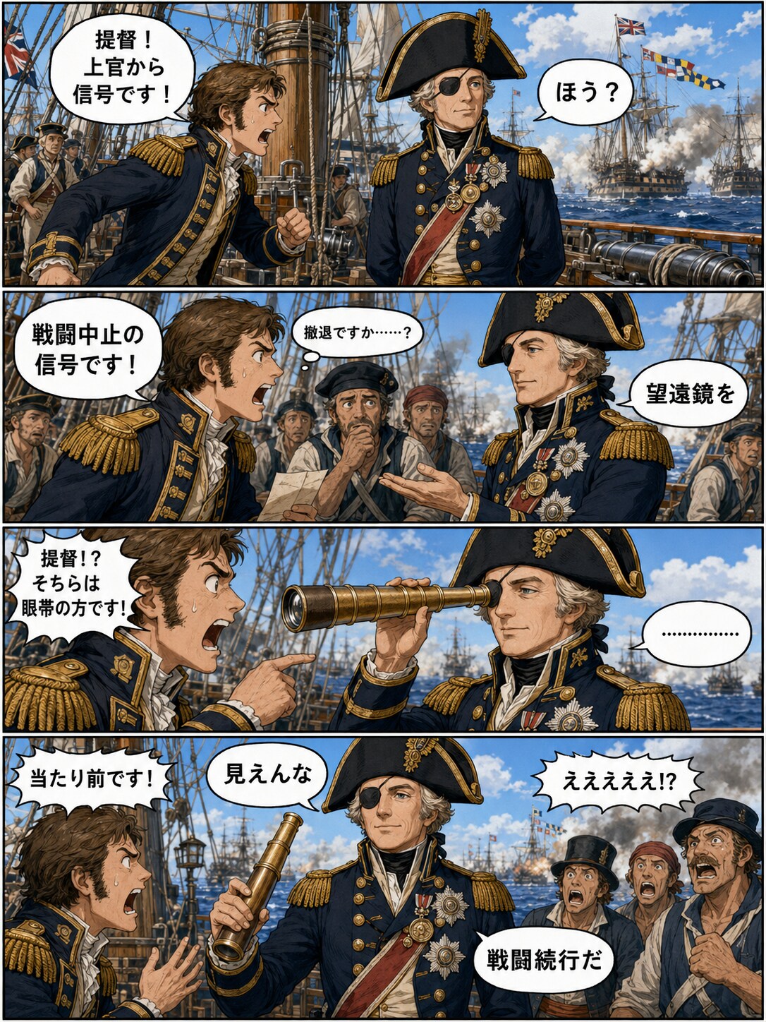 ネルソン提督 | の人気AIイラスト・グラビア