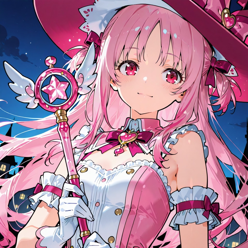 ピンク成分多め魔法少女