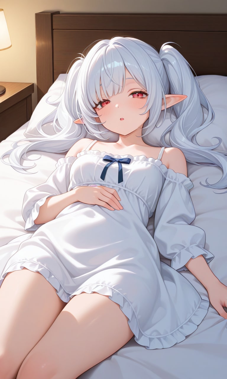 休みの日のシロネさん