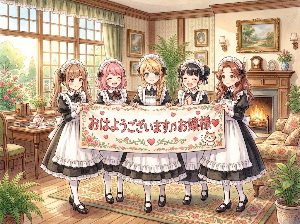 おはようございます♬お嬢様❤️