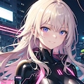 サイバーパンクの女の子 I 3枚目