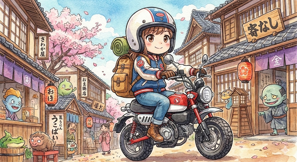 異界ツーリング | の人気AIイラスト・グラビア