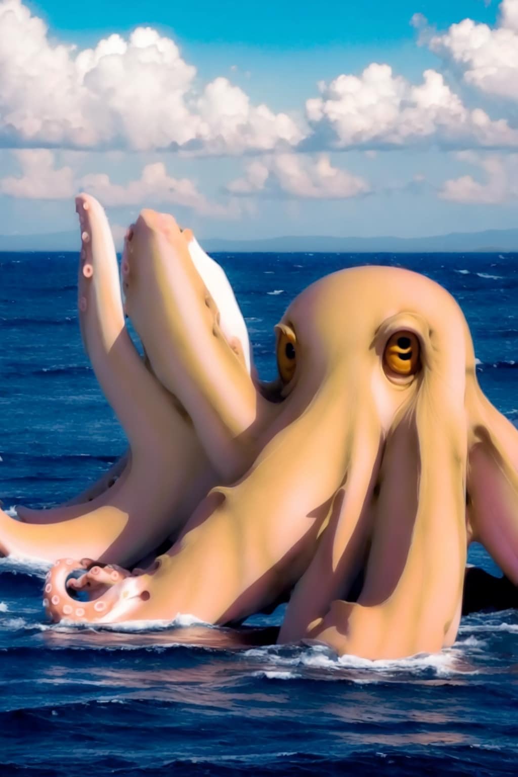 巨大タコ
