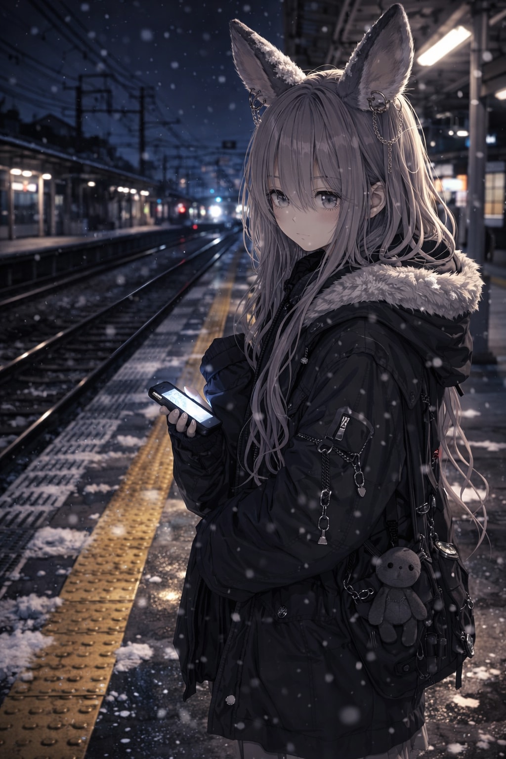 終電だけどさ | の人気AIイラスト・グラビア