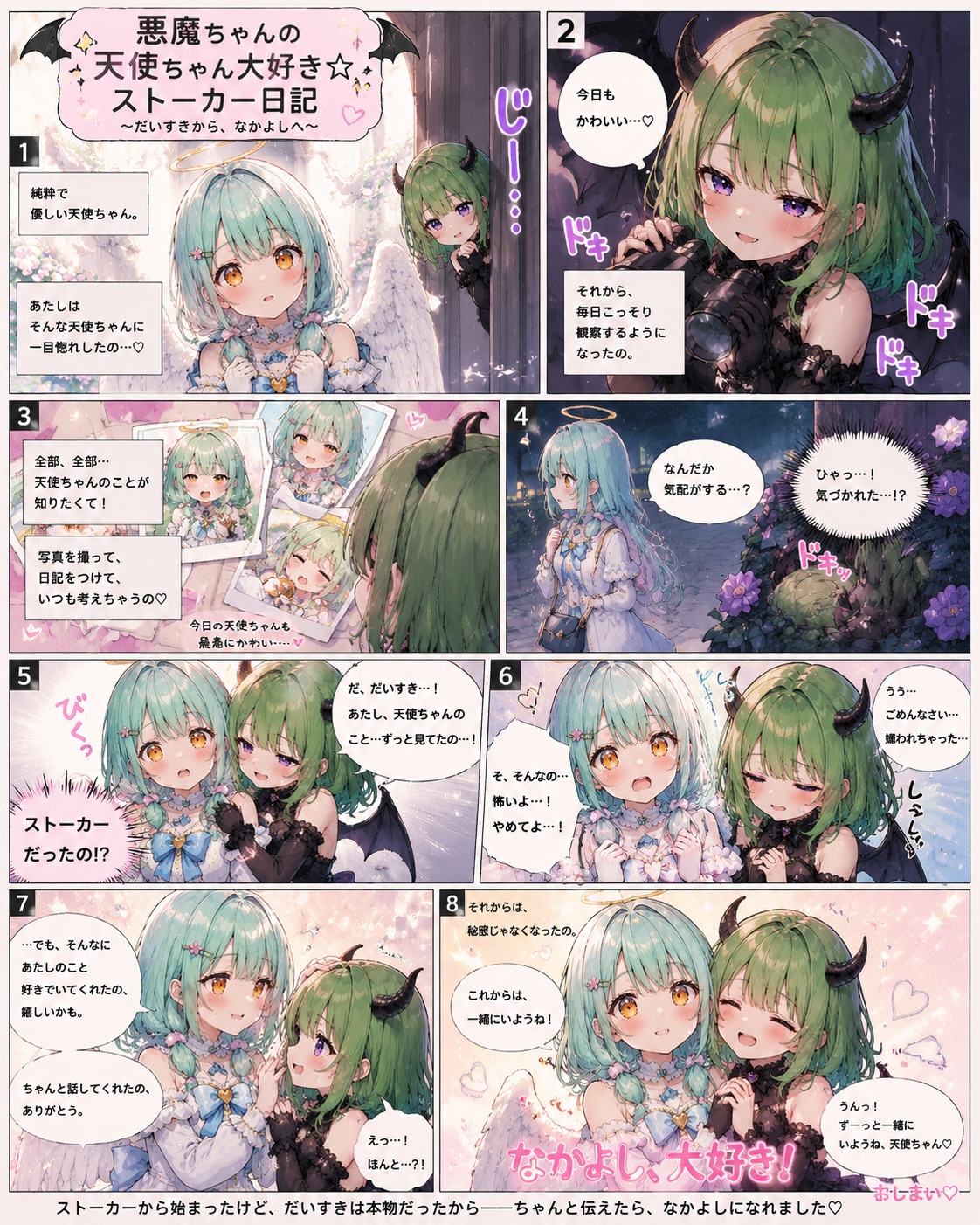 天使ちゃんと悪魔ちゃん
