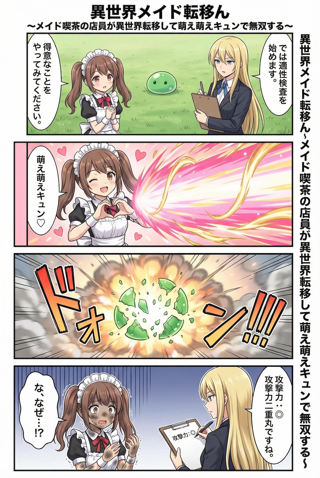 【第二話】異世界メイド転移ん～メイド喫茶の店員が異世界転移して萌え萌えキュンで無双する～【完】