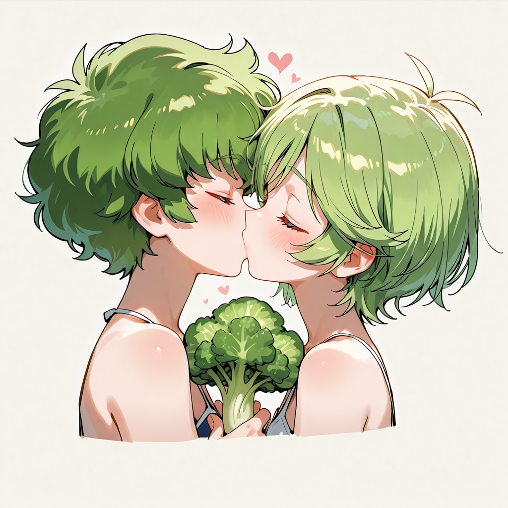 ブロッコリーとキスガールズ