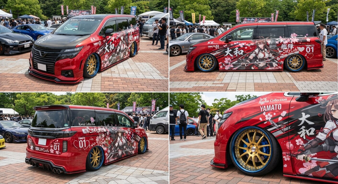 エルグランド艦これ痛車