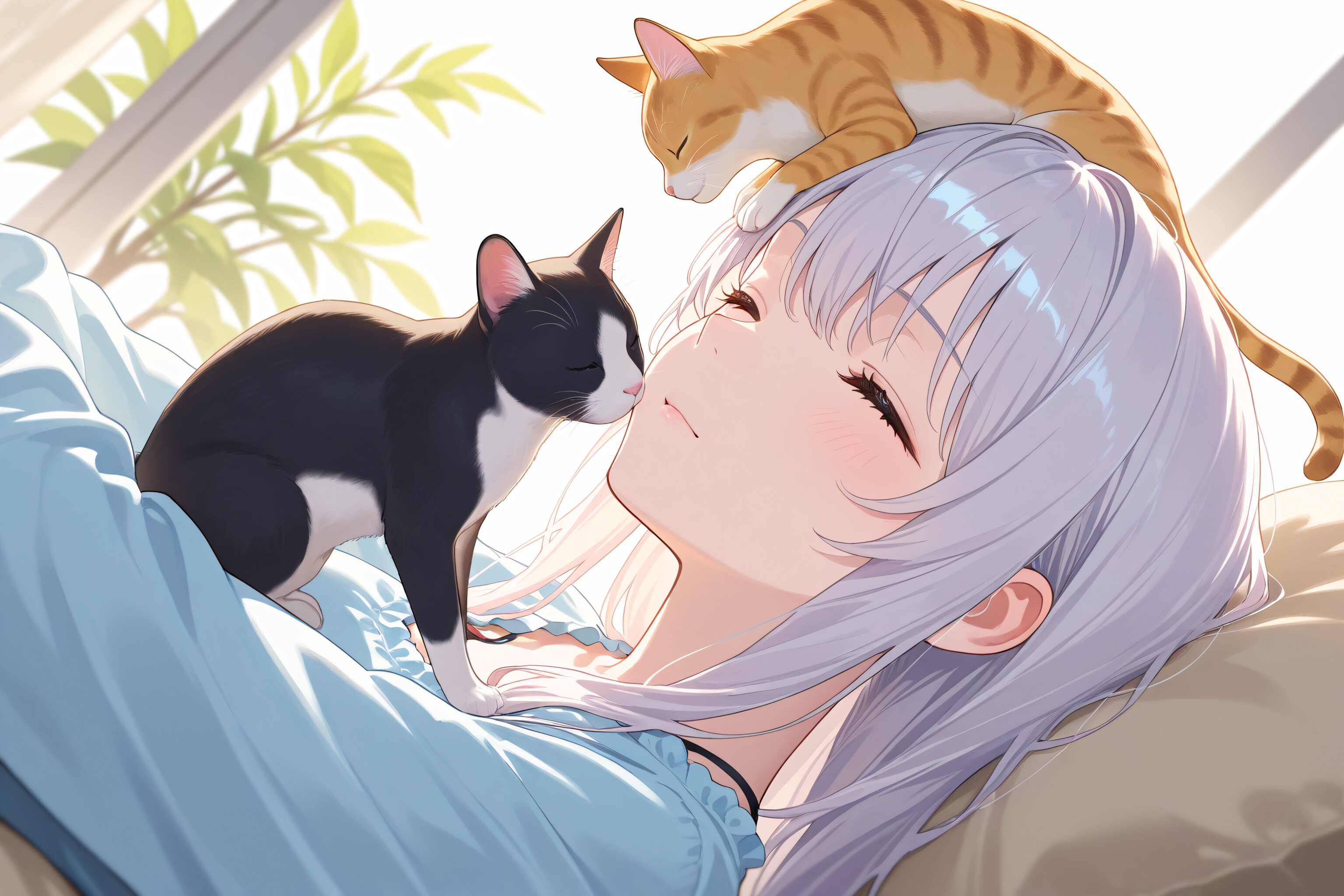 おひるねこ。
