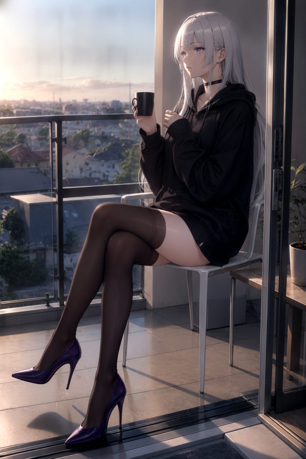 静かな深呼吸