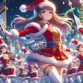 サンタガールマーチング3 8枚目