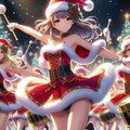 サンタガールマーチング3 11枚目