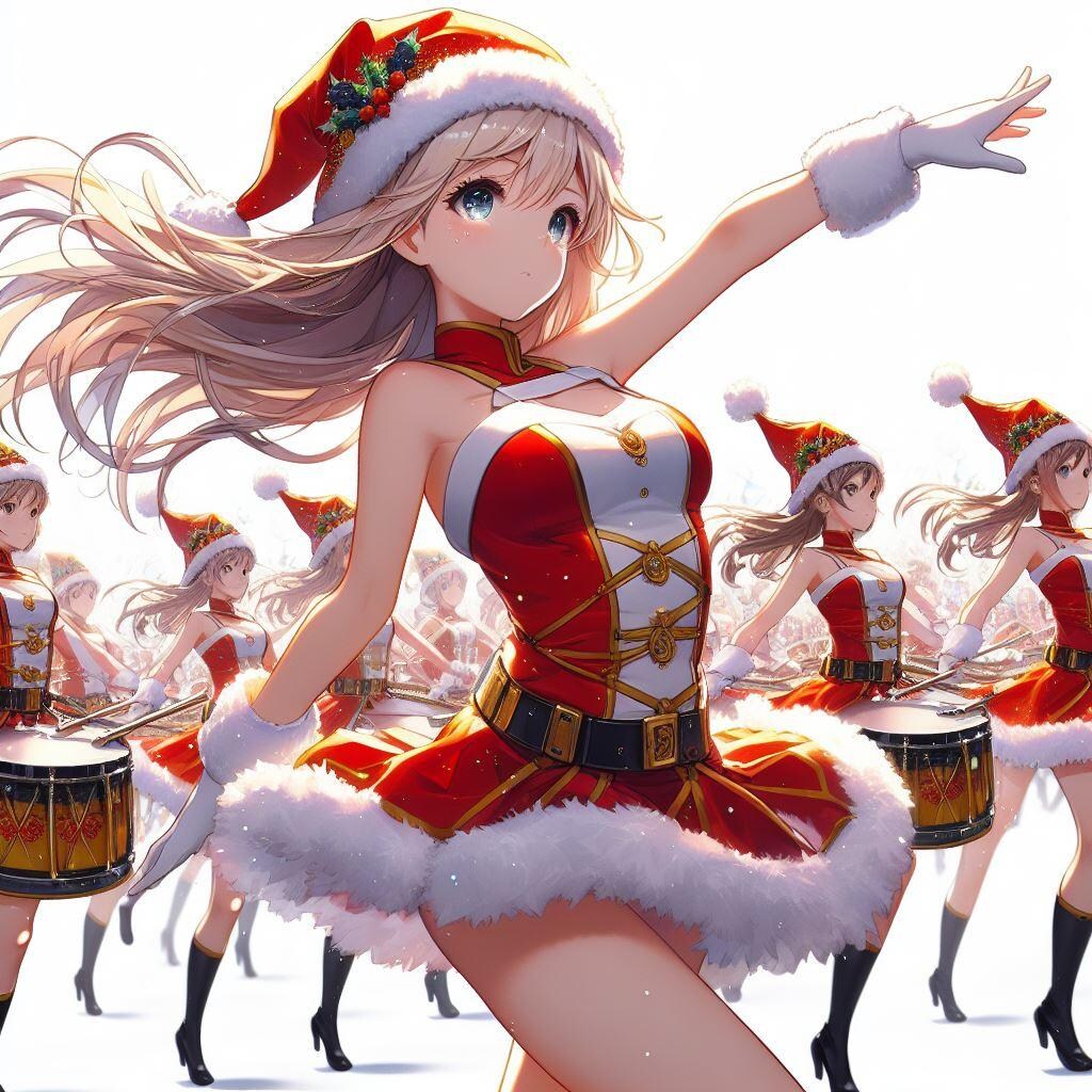 サンタガールマーチング3