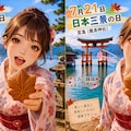 今日の１枚(7月21日)日本三景の日 2枚目