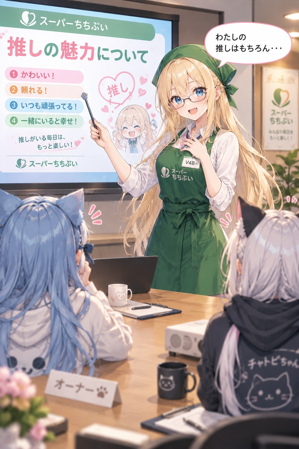 V4Bちゃん提案の推し | の人気AIイラスト・グラビア