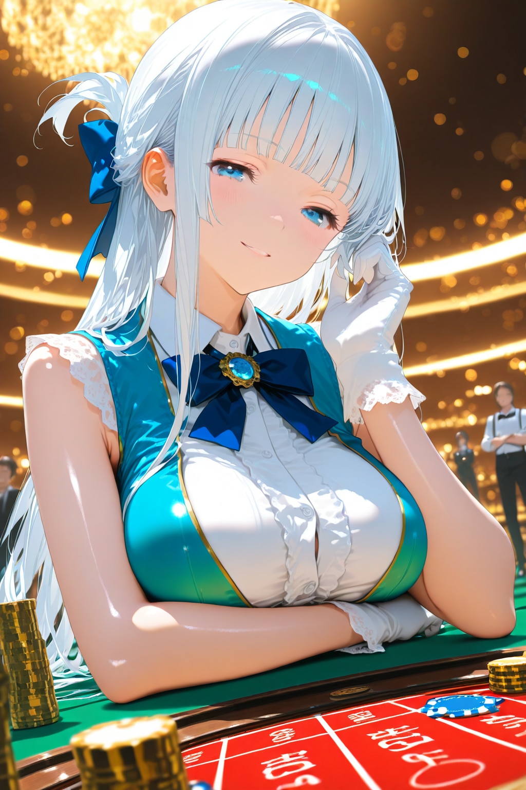 女子レスラーさん