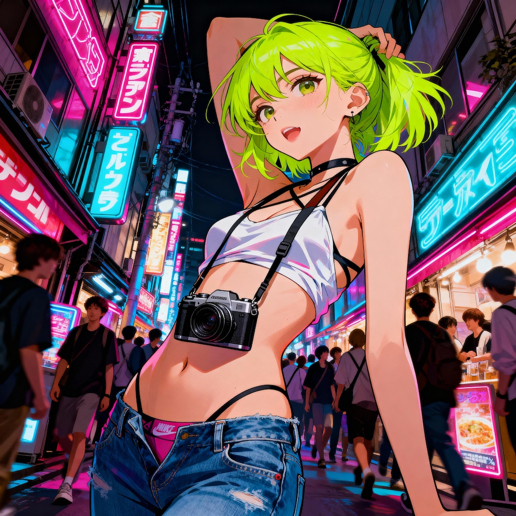 カメラ女子