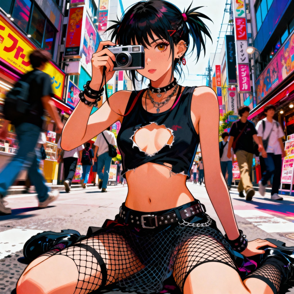 カメラ女子