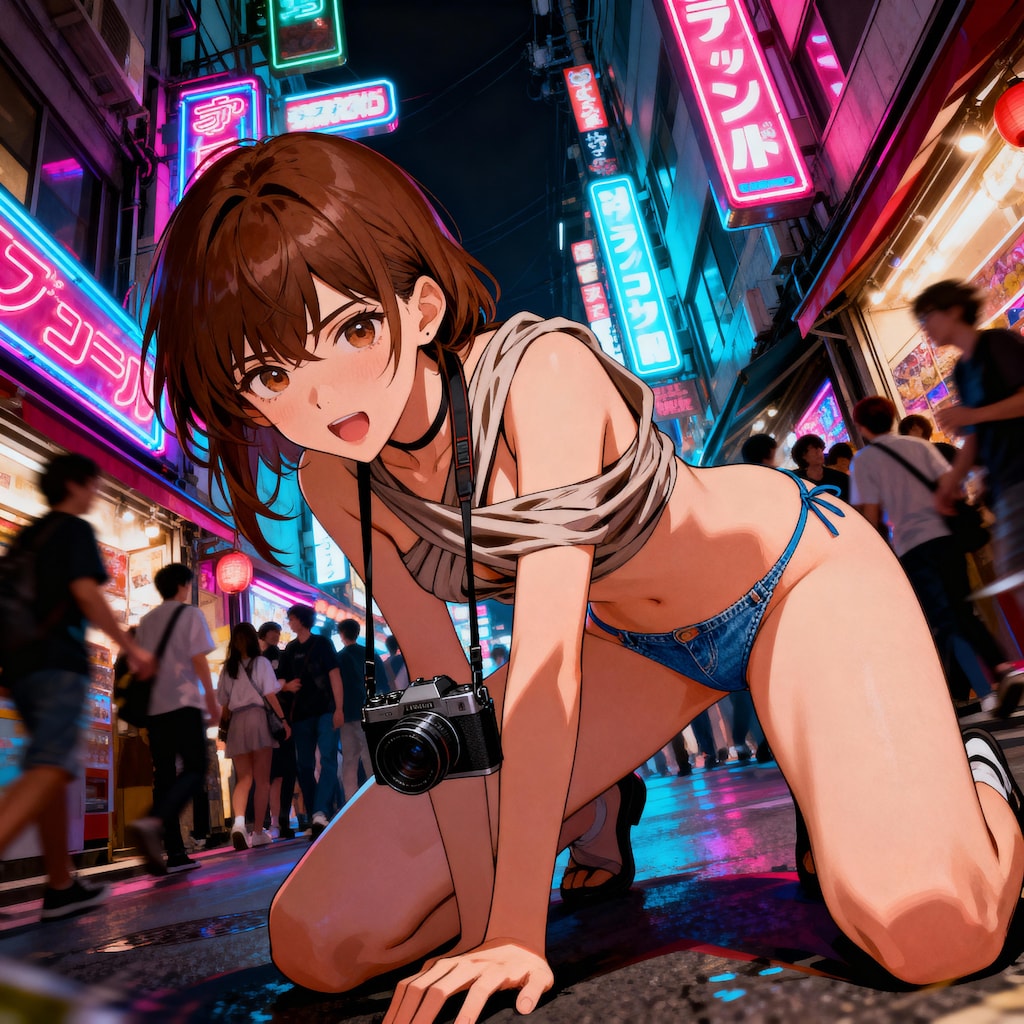 カメラ女子