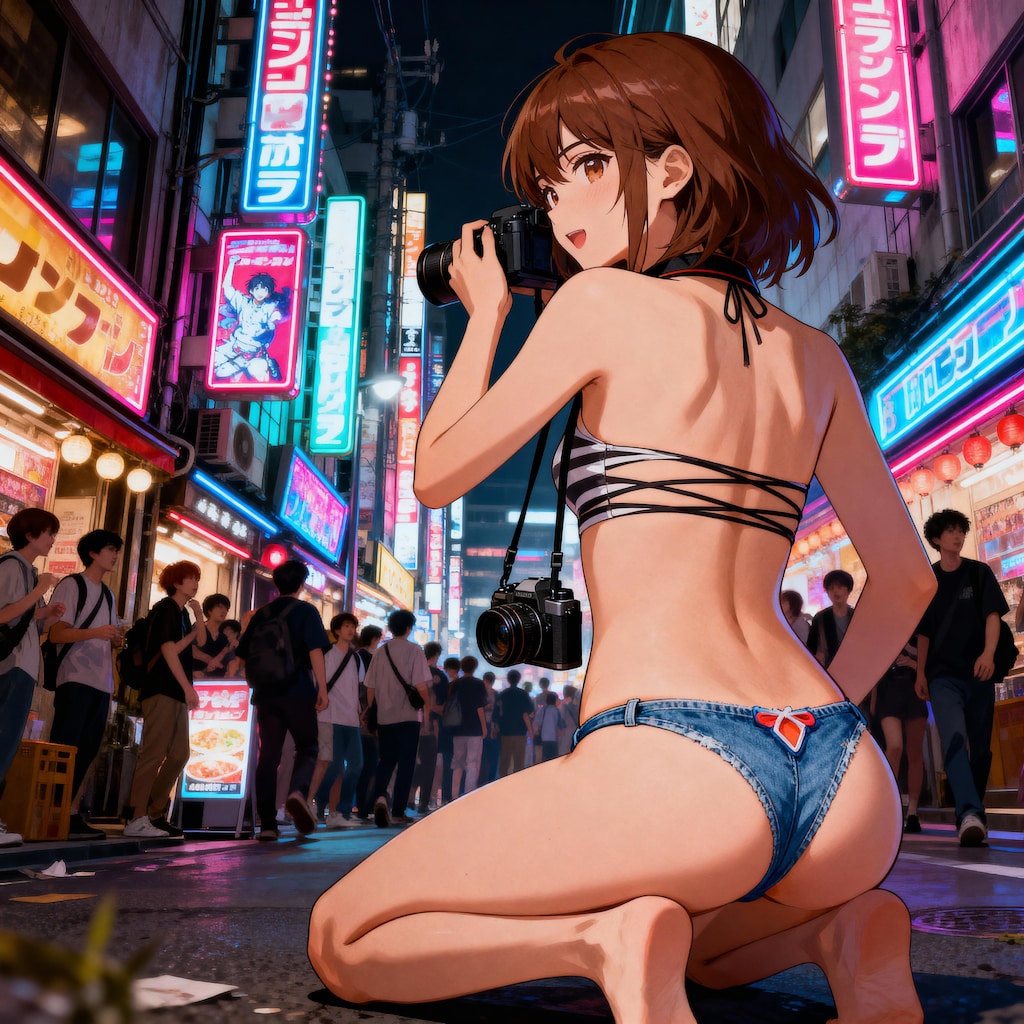カメラ女子