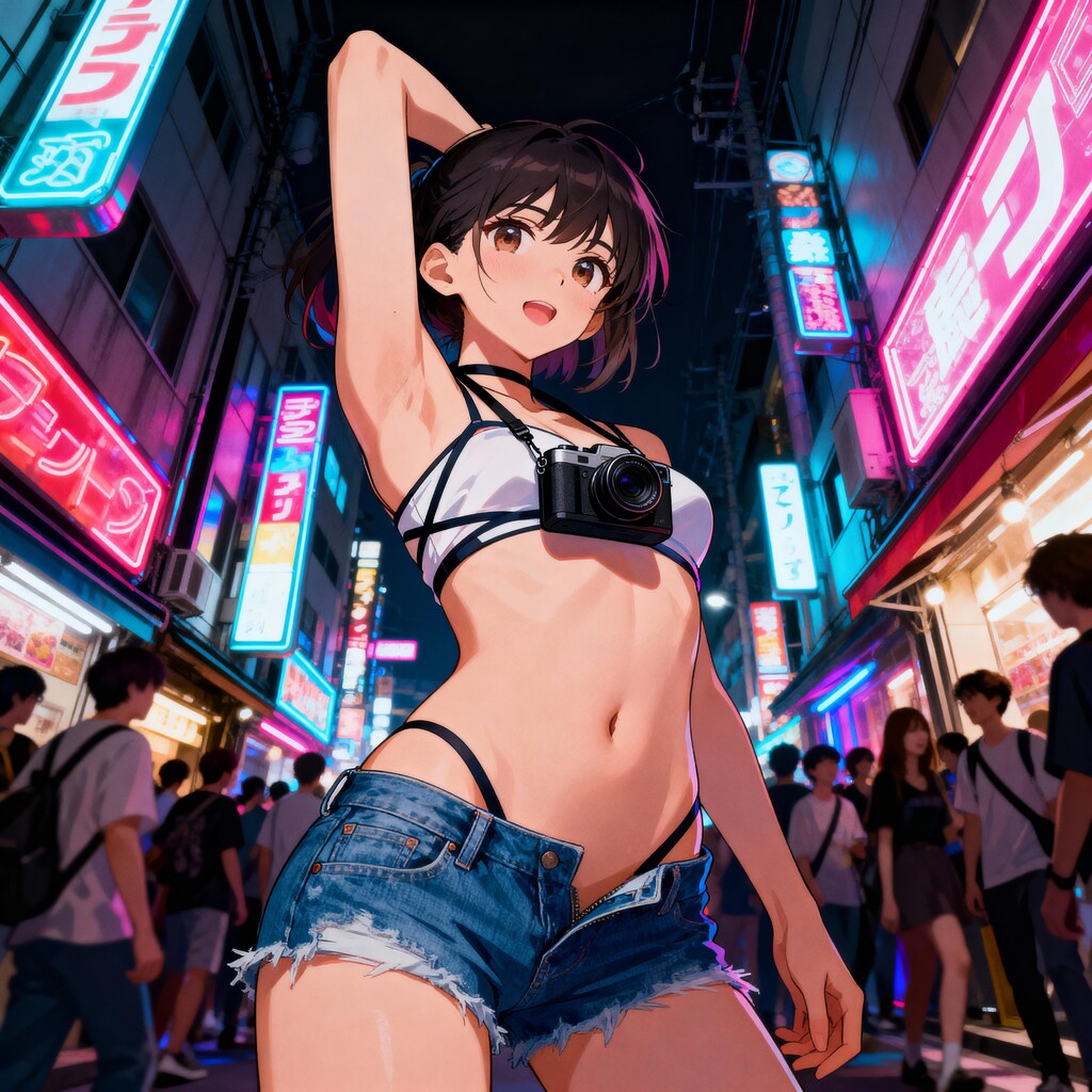 カメラ女子