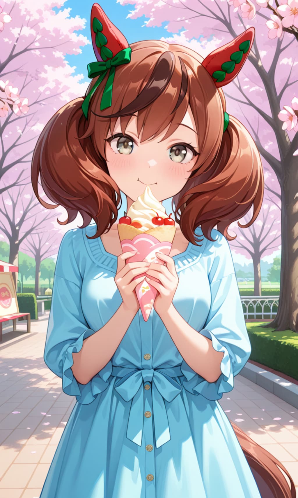 花より団子なネイチャさん