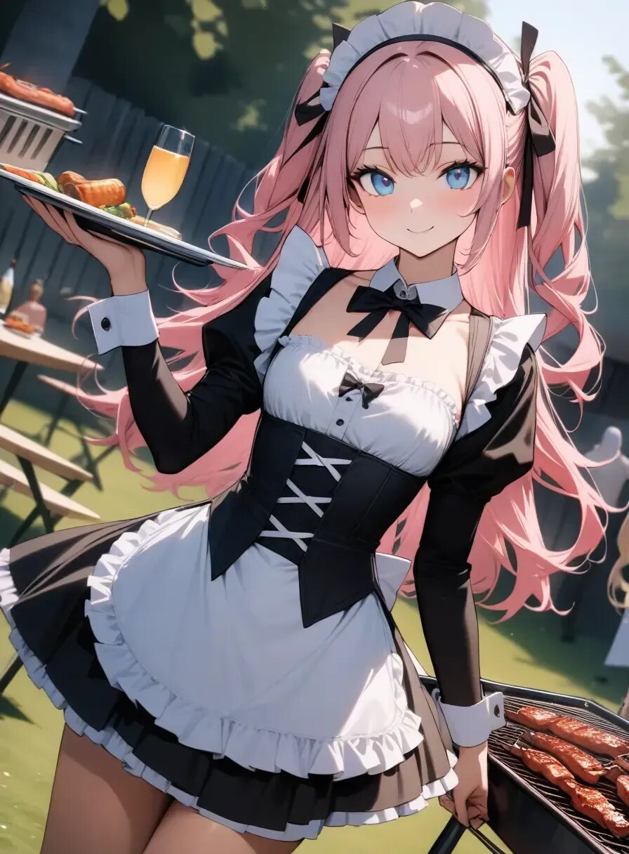 屋外メイド