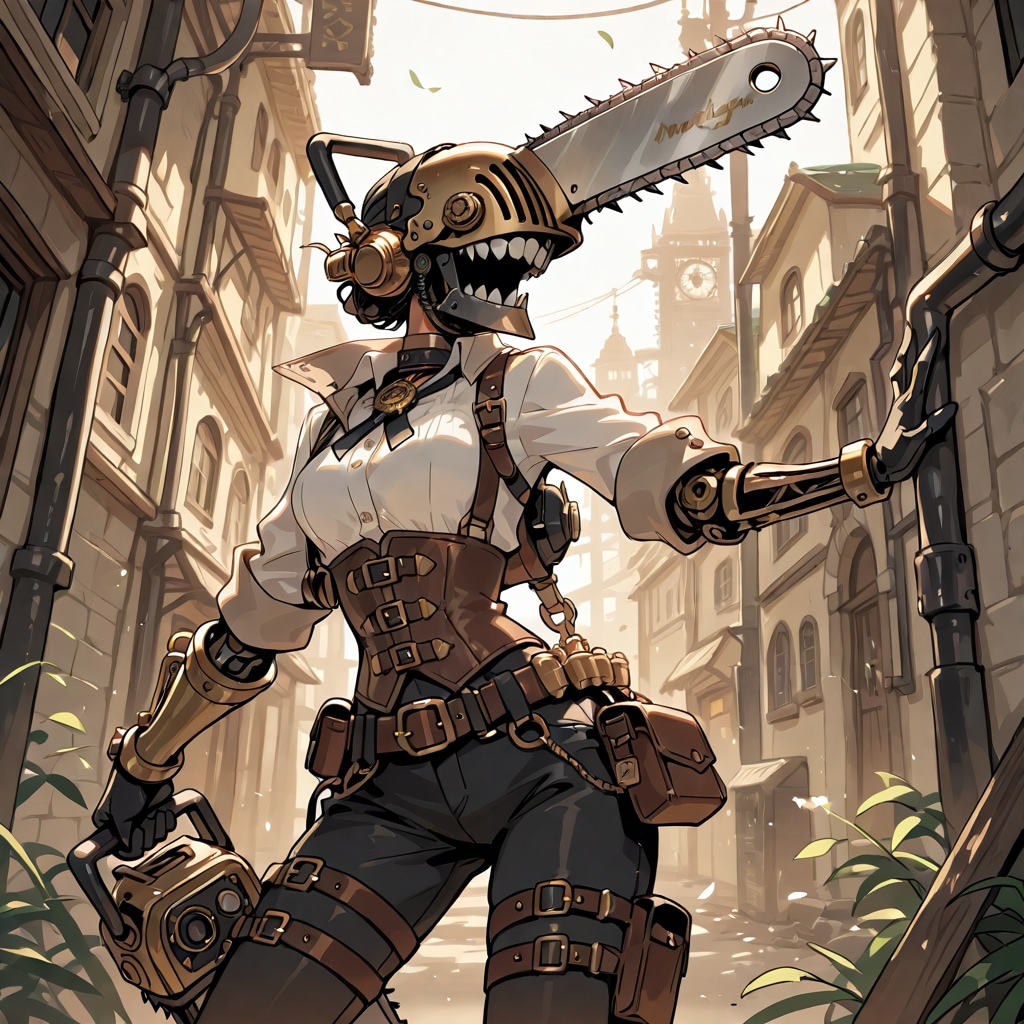 chainsaw | の人気AIイラスト・グラビア