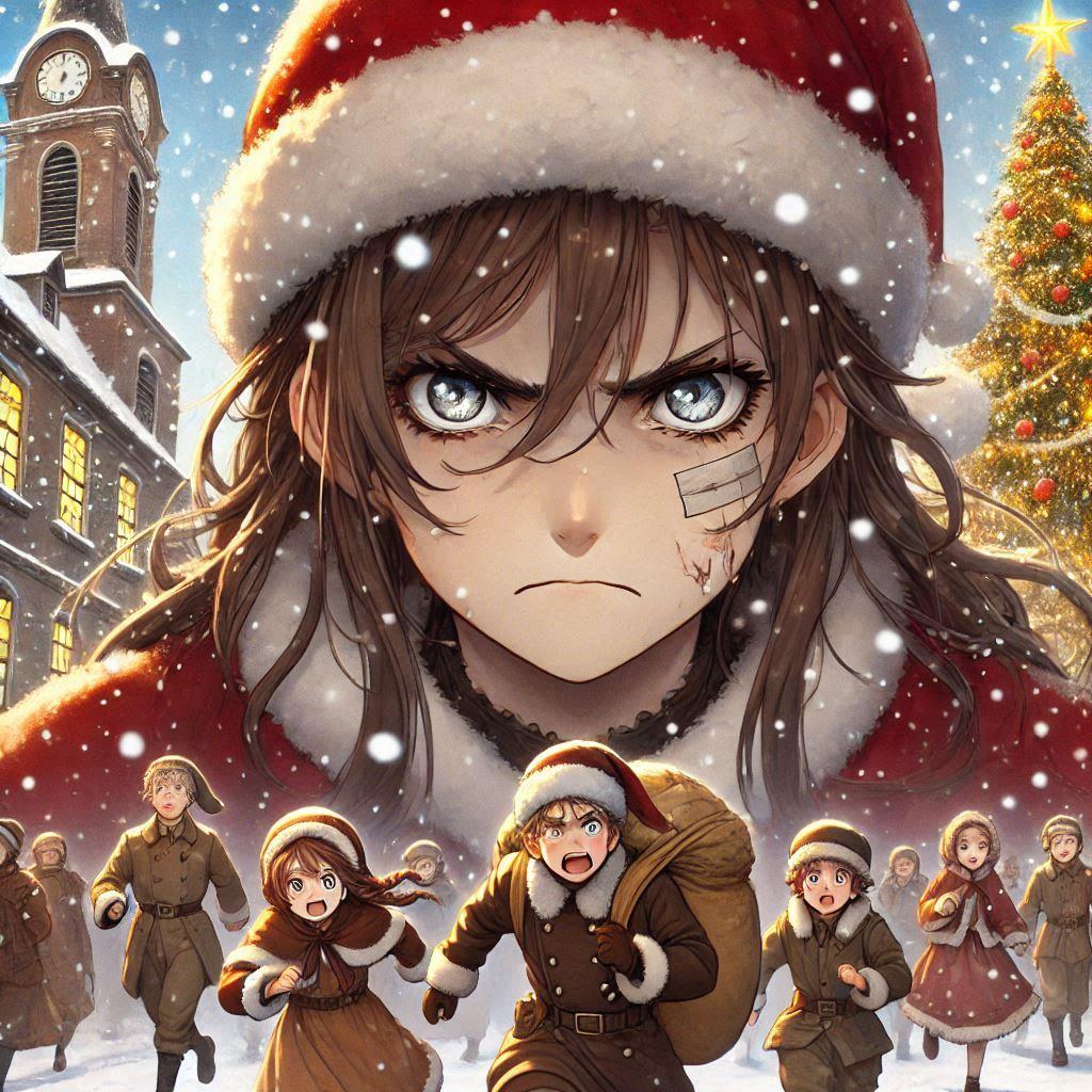 進撃のサンタ！？ | の人気AIイラスト・グラビア