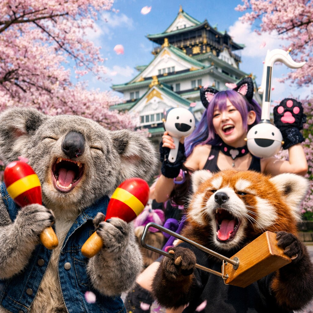 桜と演奏会 | の人気AIイラスト・グラビア