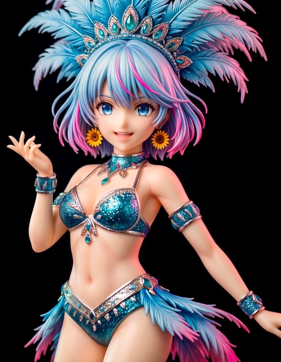 雫ちゃん人形💧サンバガール