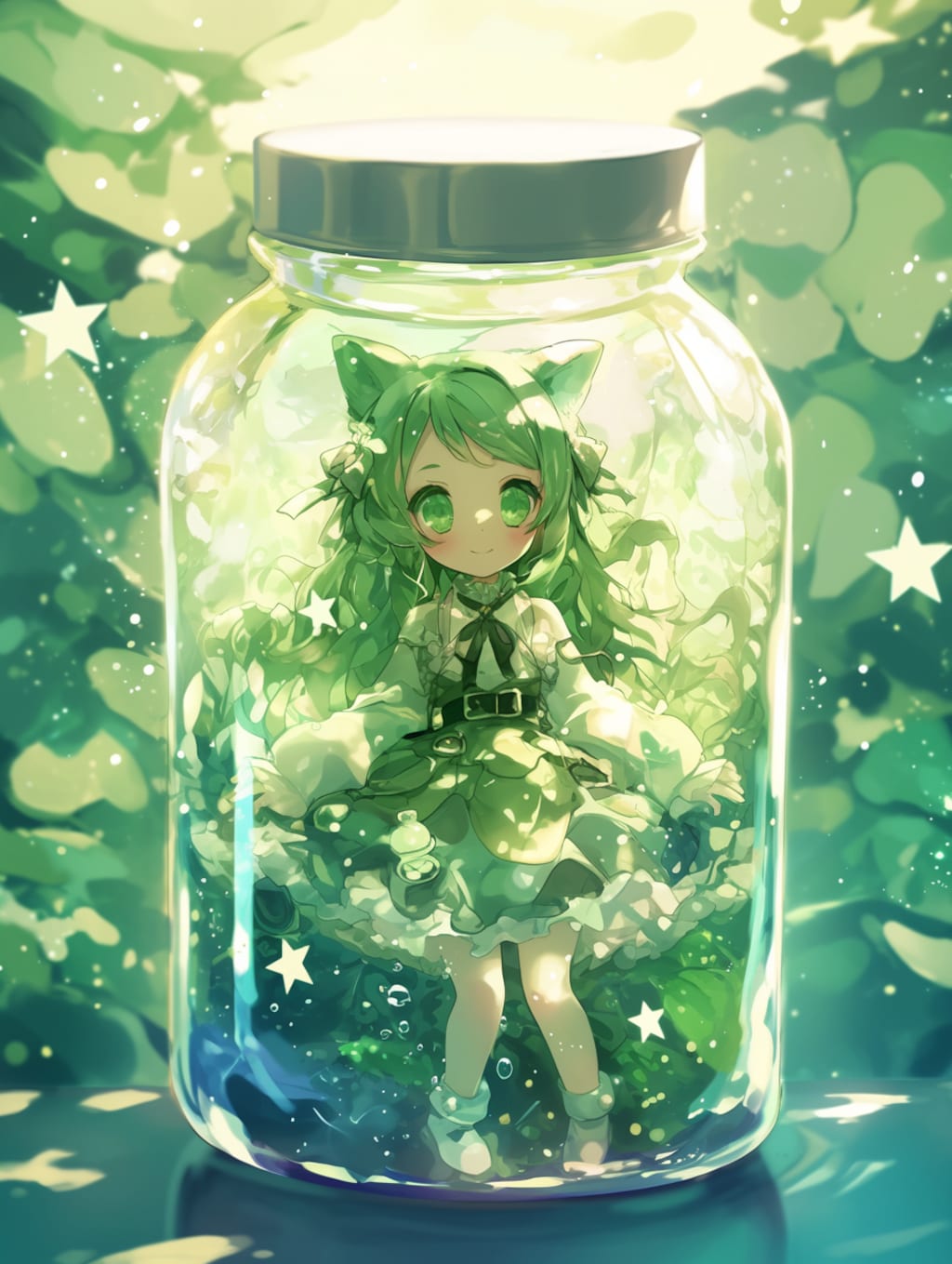 「瓶詰の少女」碧53