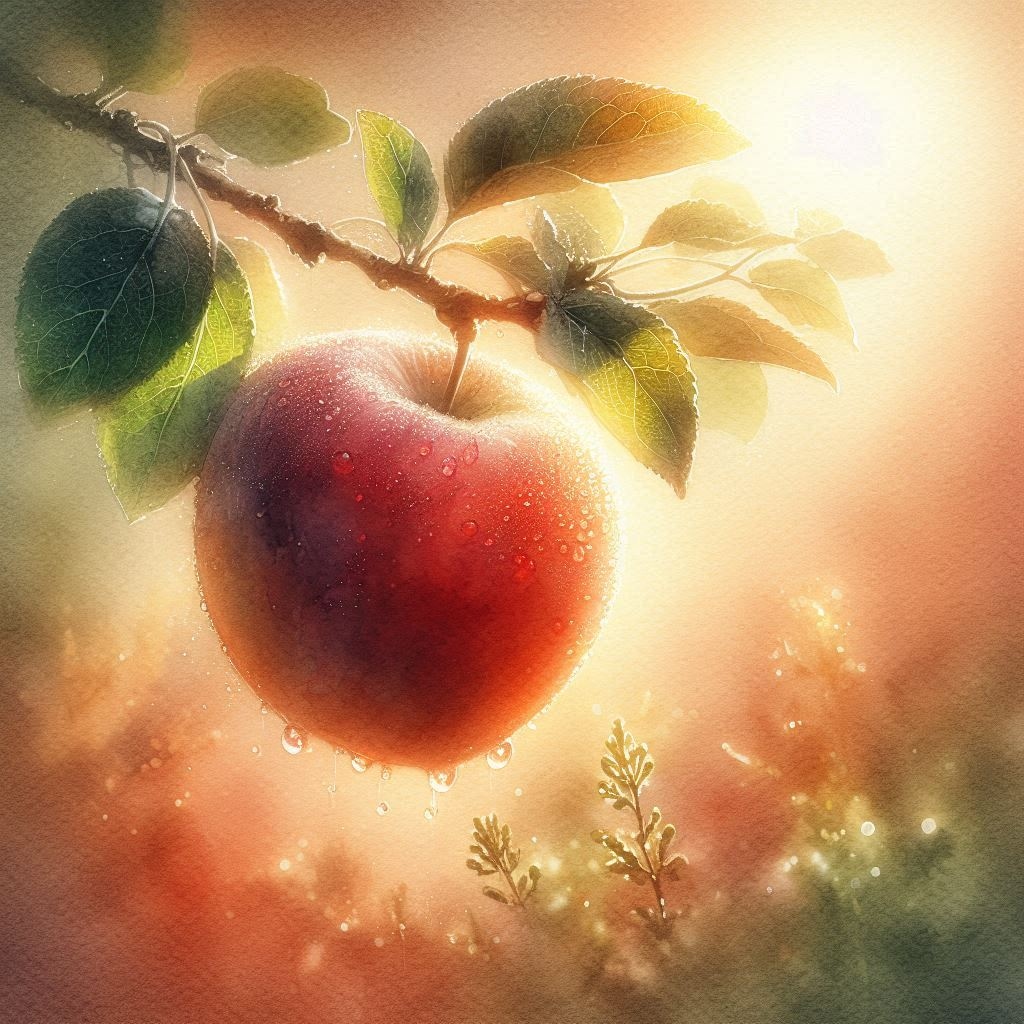 りんごとはちみつ