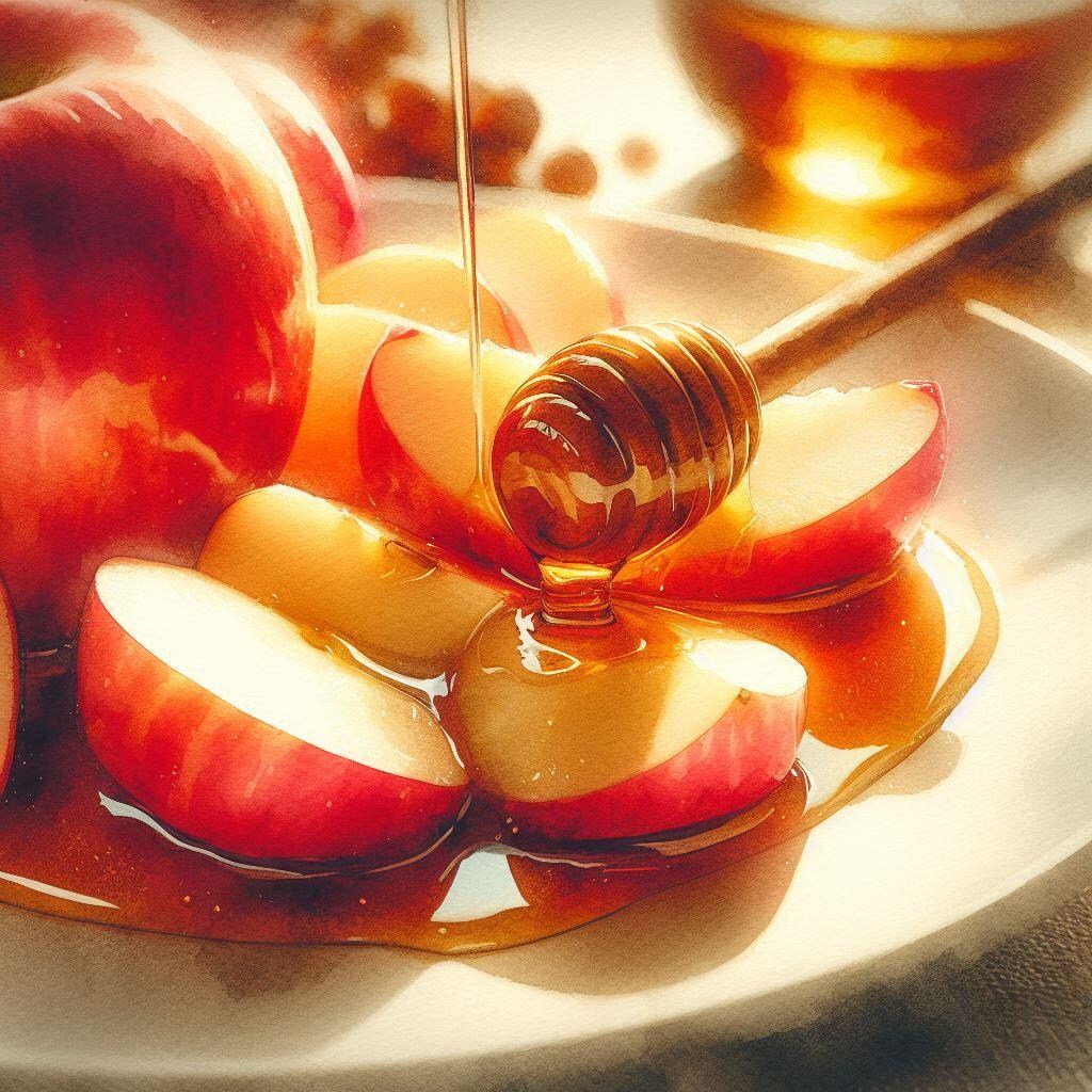 りんごとはちみつ