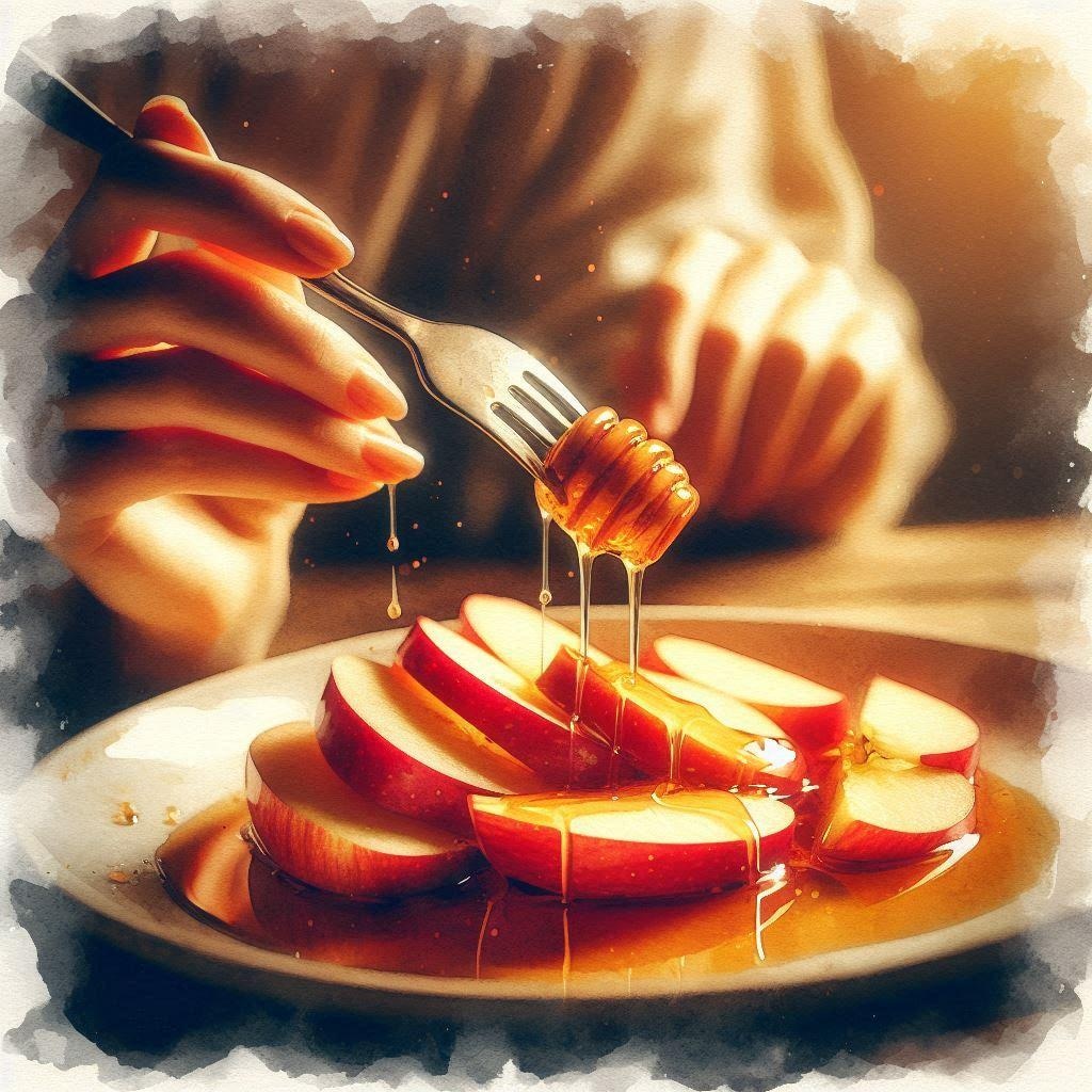 りんごとはちみつ