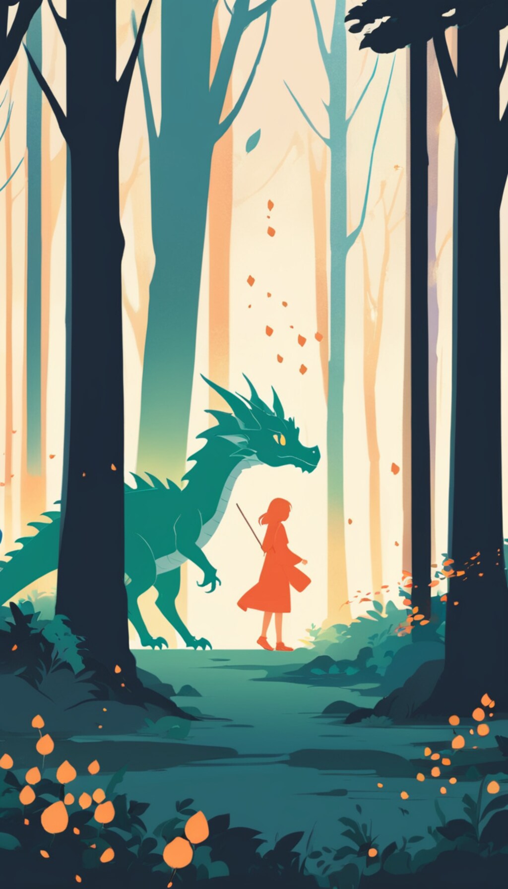 少女とドラゴン