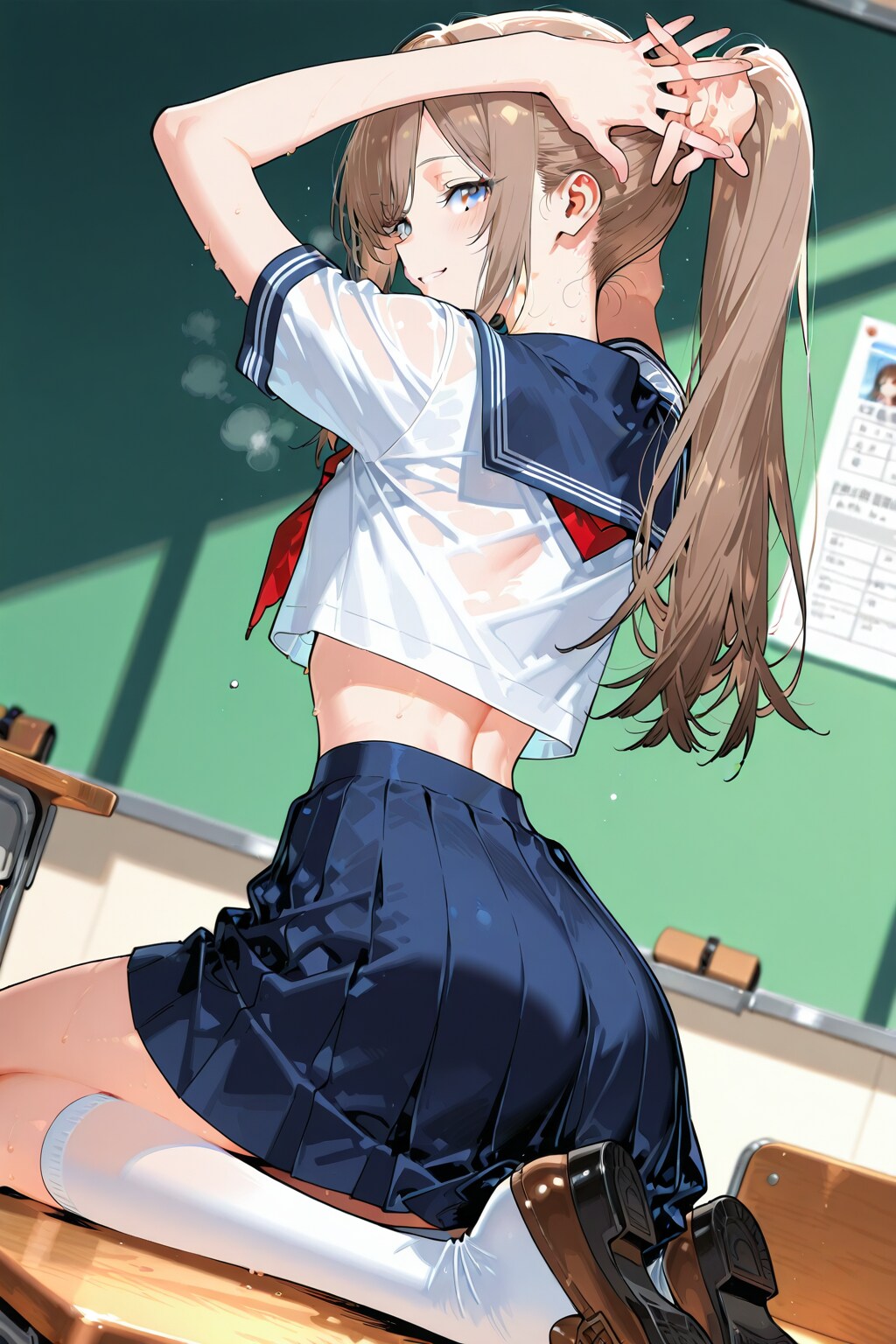後ろ姿