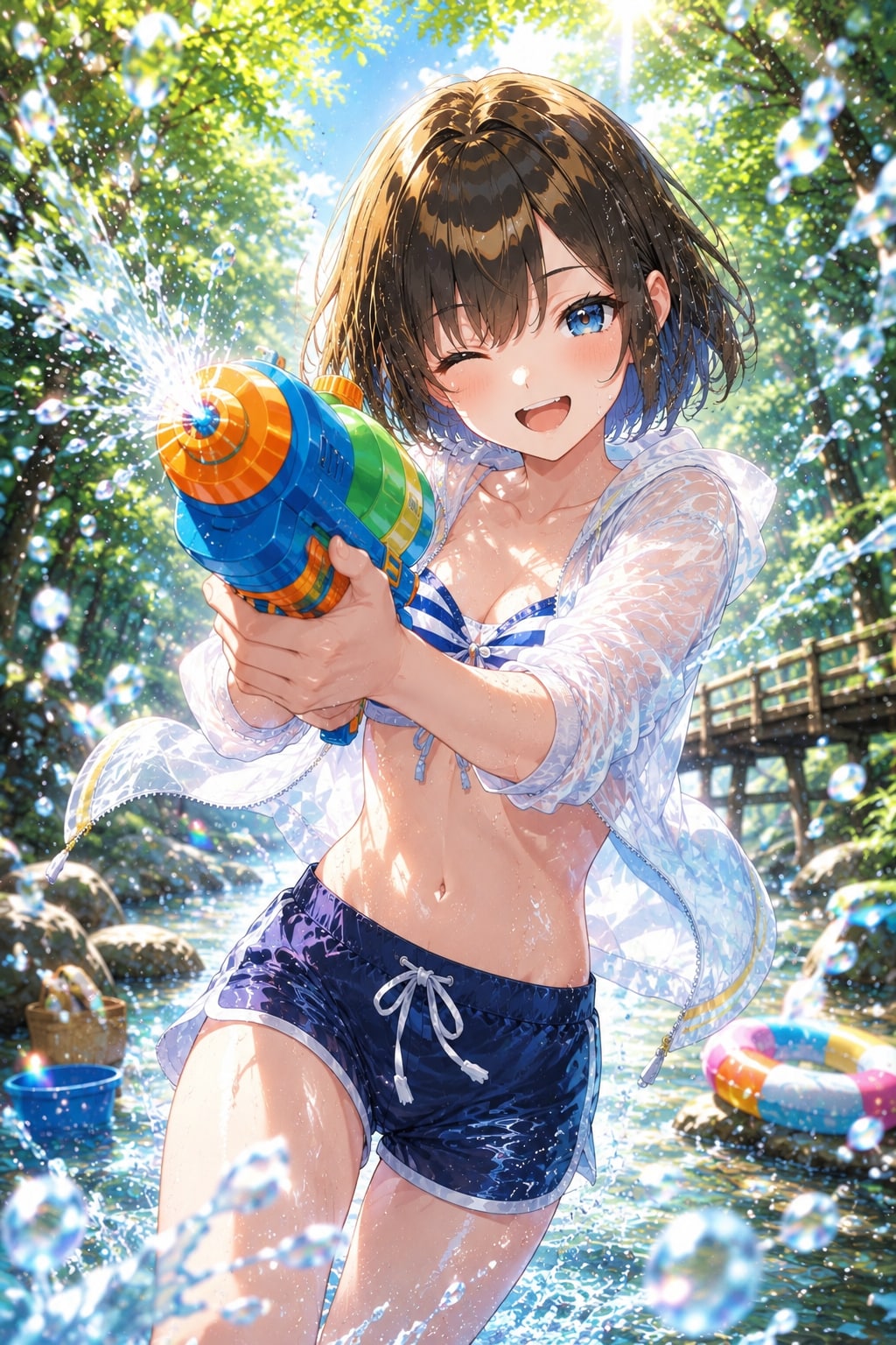 川遊び☆ひかり