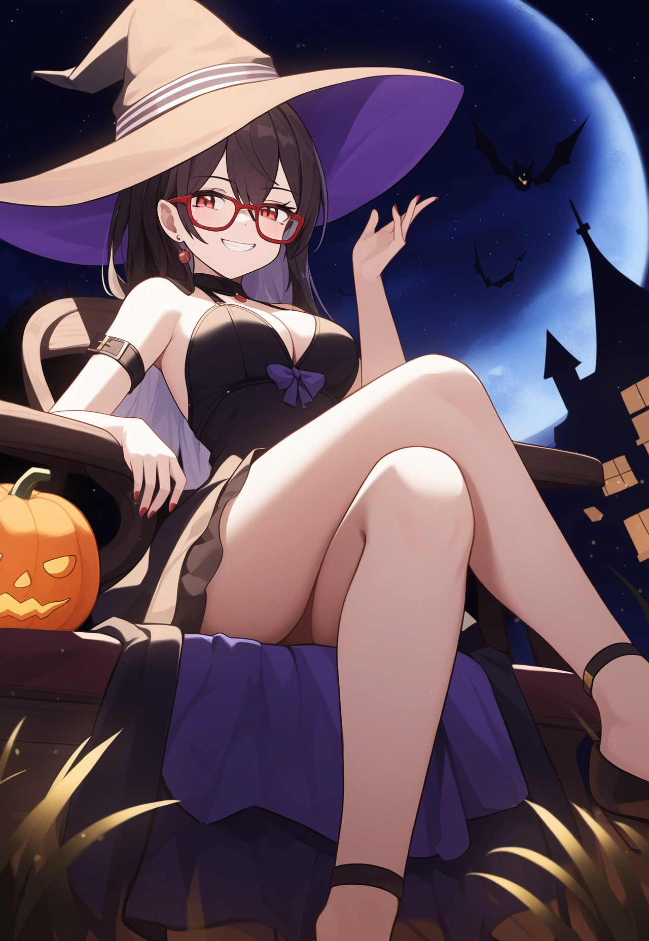 月明かりの下で魔法の時間を楽しまない？ちょっとした呪文で君の夜を特別なものに変えてあげるわ