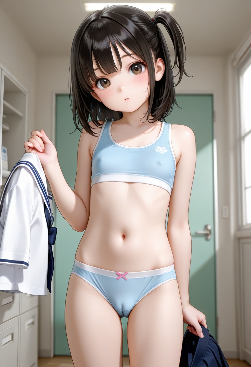黒髪の美少女(R-15)(410)