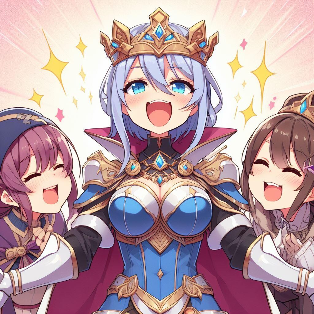 バフましましMAXされて喜ぶ女騎士