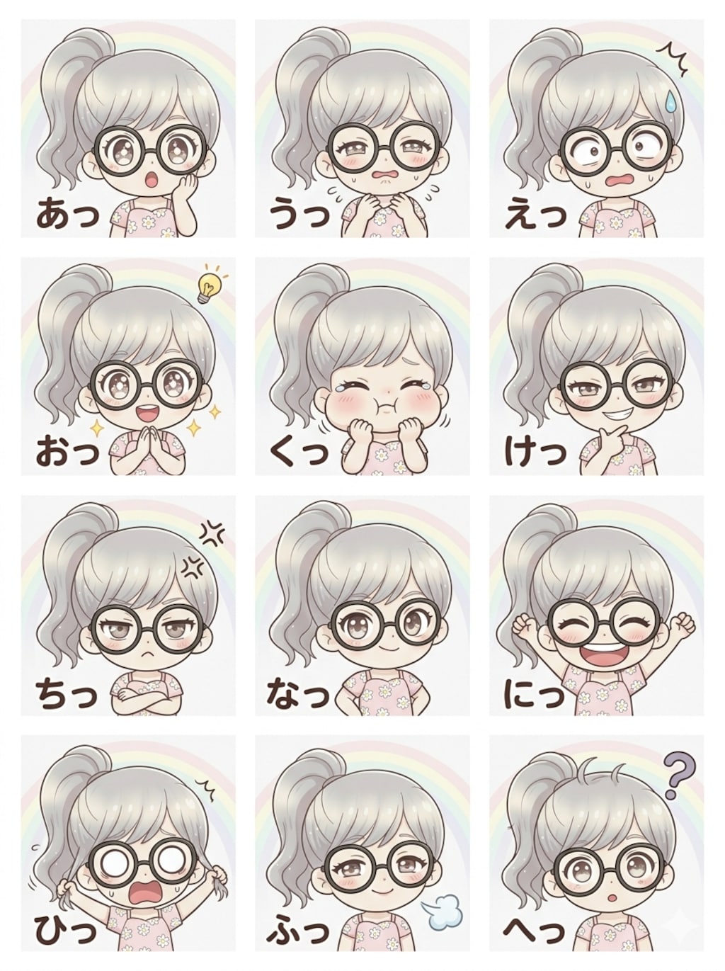 LINEスタンプ風生成プロンプト公開中