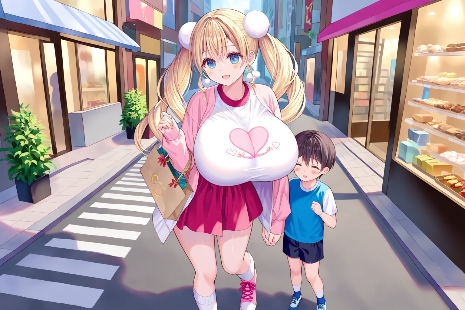 ママとお出掛け♪ | の人気AIイラスト・グラビア