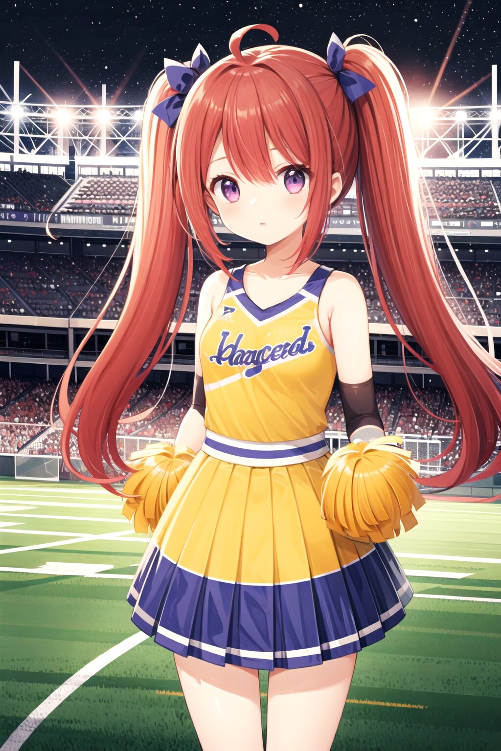 しょぼくれたチアガール | の人気AIイラスト・グラビア