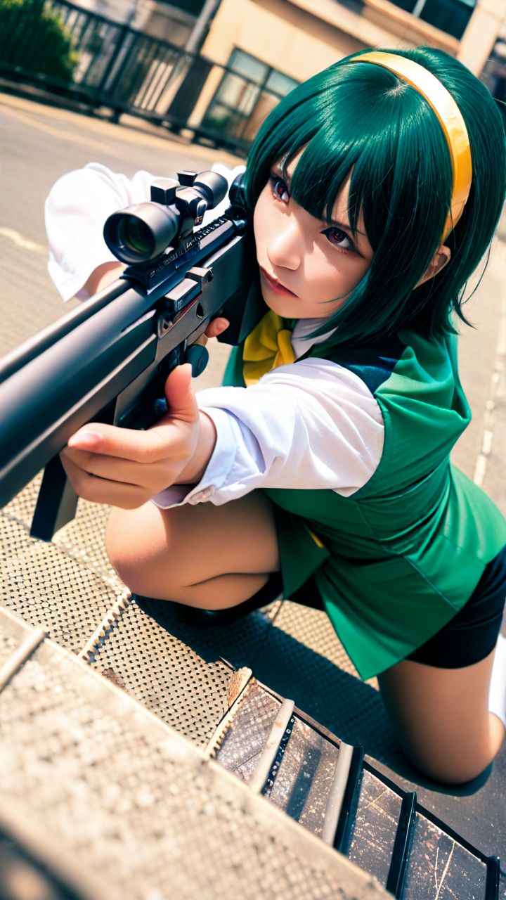 事務・スナイパー 1 | の人気AIイラスト・グラビア