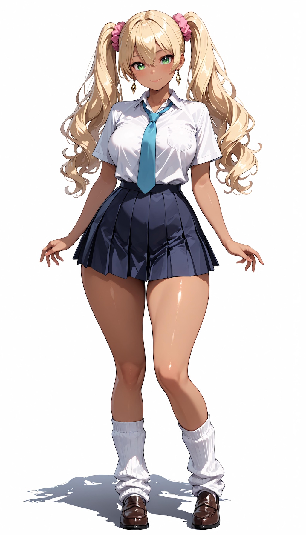 ギャルJK制服立ち絵１