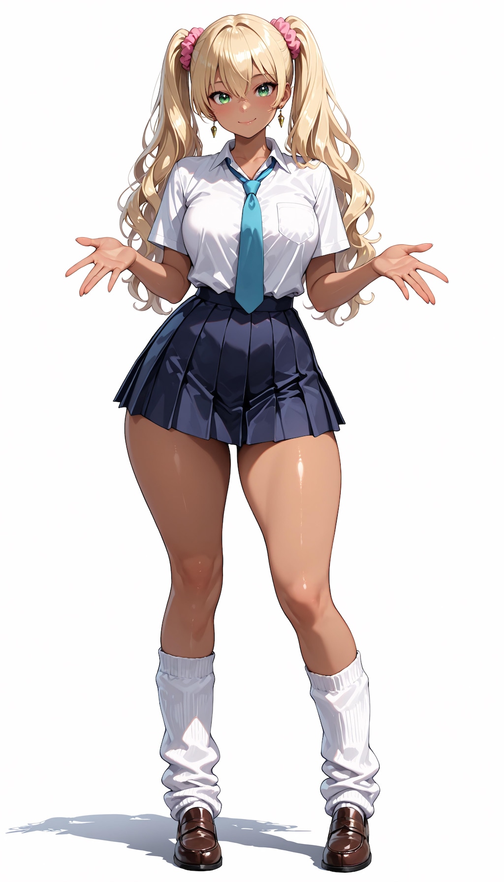 ギャルJK制服立ち絵１