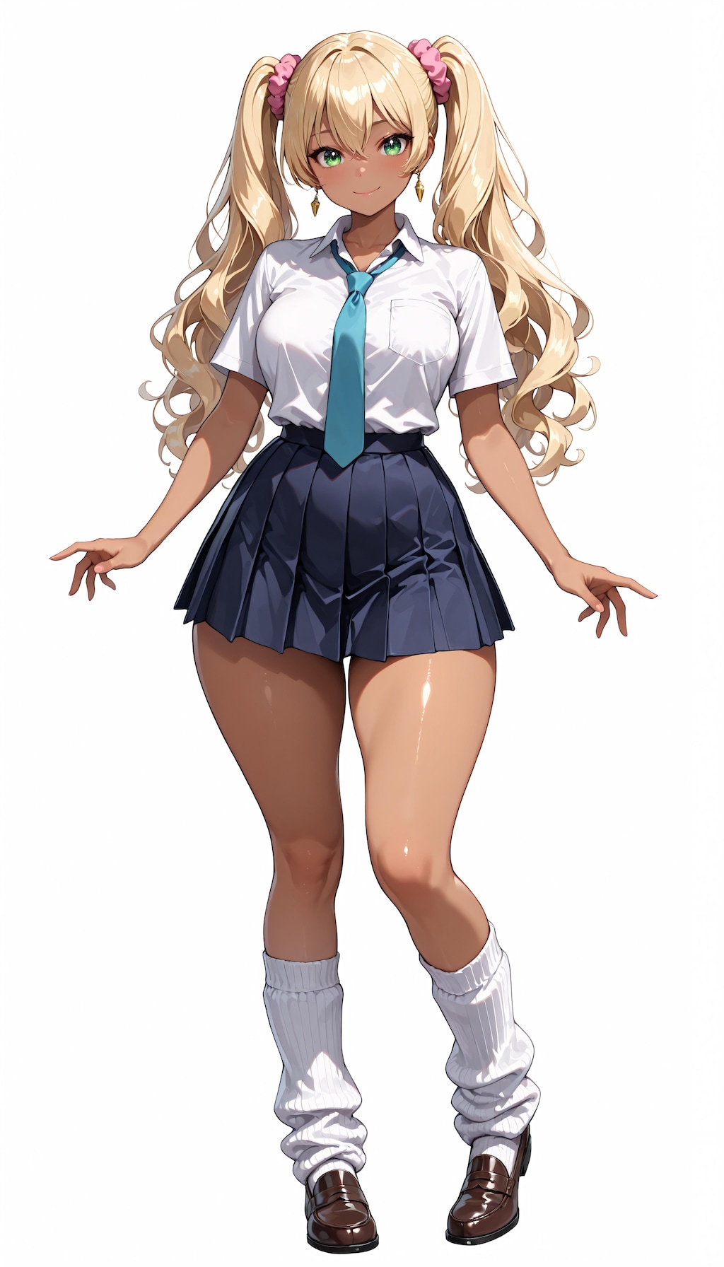 ギャルJK制服立ち絵１